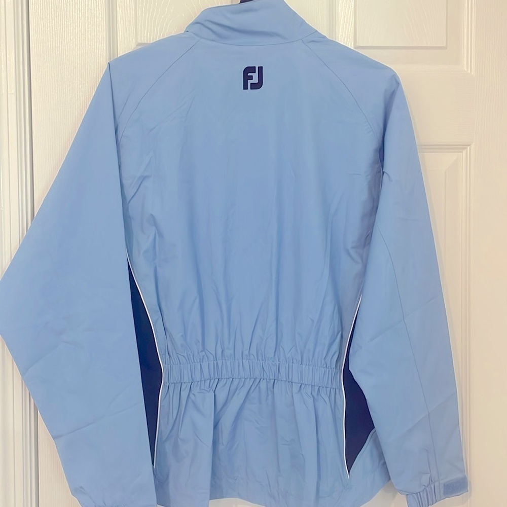 Foot Joy Light Blue Women's Classic Golf Jacket in size M - Picture 6 of 7